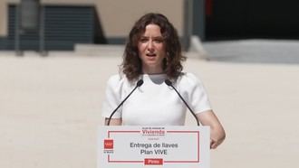 Díaz Ayuso entrega llaves de 422 viviendas del Plan Vive en Pinto