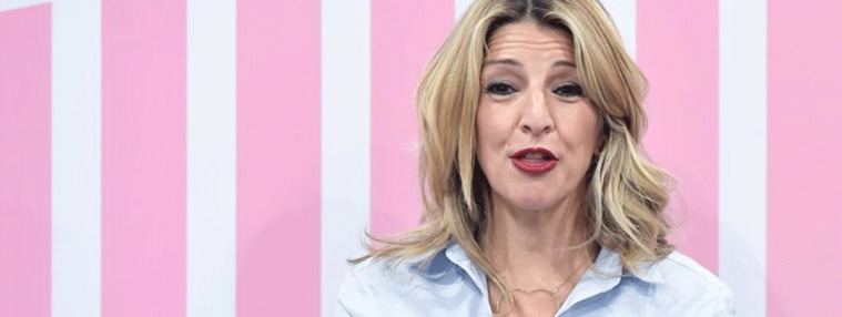 Díaz firma con los sindicatos la subida del SMI: 'Los enemigos de España son los fondos de inversión, no el SMI'
