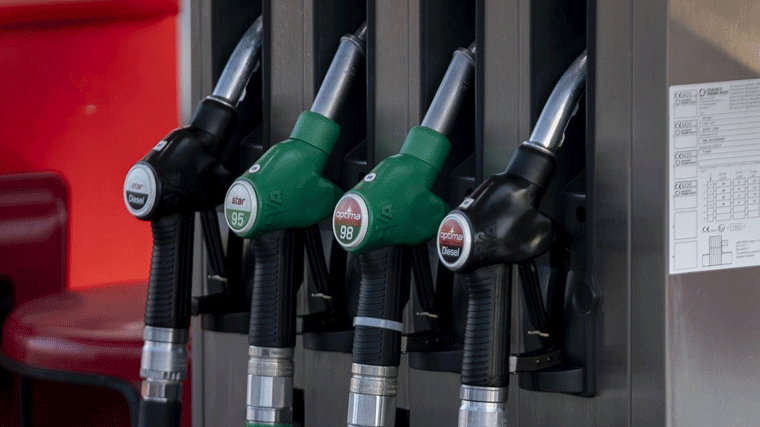 El precio del diésel encadena cinco semanas de subidas y toca un nuevo máximo