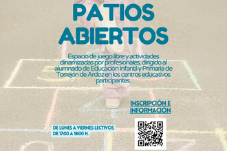 Patios escolares abiertos por las tardes para la conciliación familiar en Torrejón de Ardoz