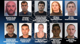 Policía lanza `los diez más buscados´por asesinato, narcotráfico y abusos