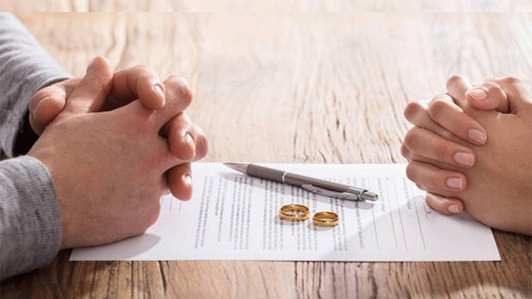 Los juzgados reciben 2.360 demandas de disolución matrimonial, un 5,52% menos