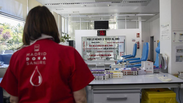 Hospitales madrileños necesitan donaciones de sangre 'A+', 'A-', 'B', 'B-', '0+' y '0-'
