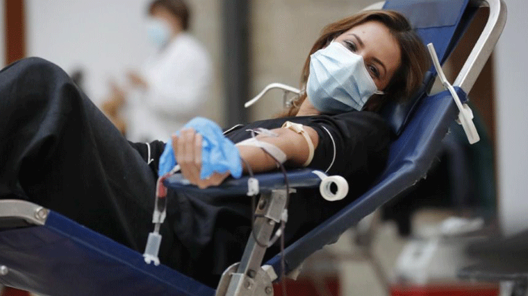 Las donaciones de sangre baten récord en 2020 con 1.384 donaciones