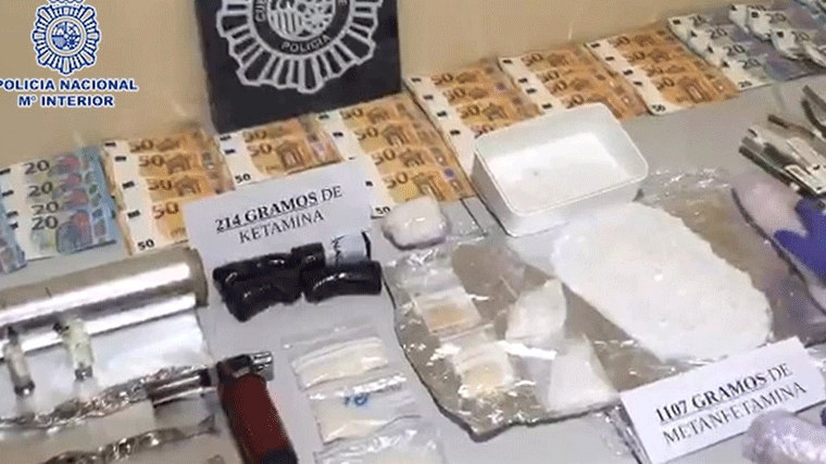 Desmantelados 3 narcopisos en Tetuán donde una banda tipo secta vendía metanfetamina