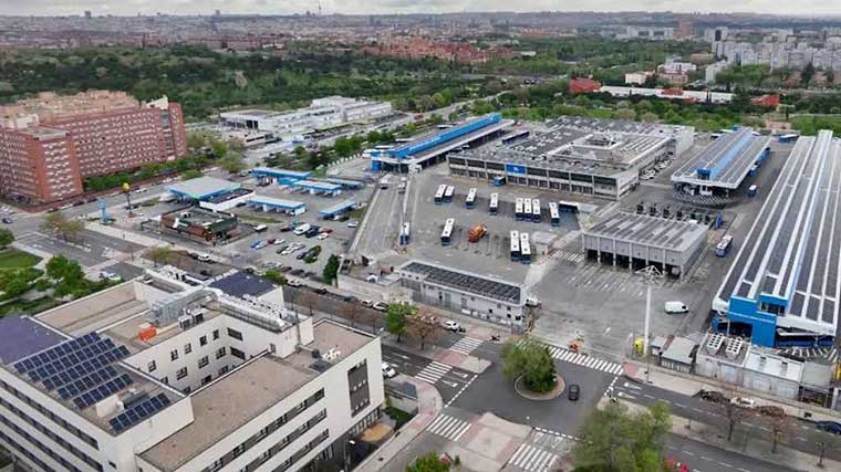 Madrid utilizará drones para vigilar las instalaciones de la EMT