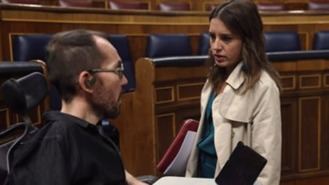 Podemos rechaza modificar la Ley del `sí es sí´ y pode más apoyo para Montero