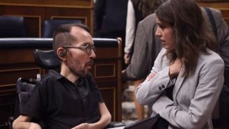 Echenique se despide del Congreso, reivindica a Montero y 