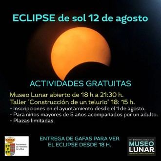 Actividades familiares gratuitas para el eclipse solar del 12 de agosto