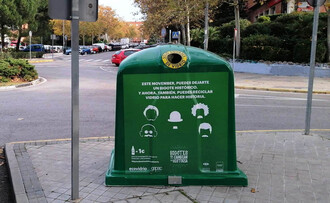 Iniciativa EcoBarrios para potenciar el reciclaje de vidrio en Rivas Vaciamadrid