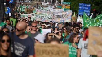 La educación pública madrileña afronta este martes su segunda jornada de huelga