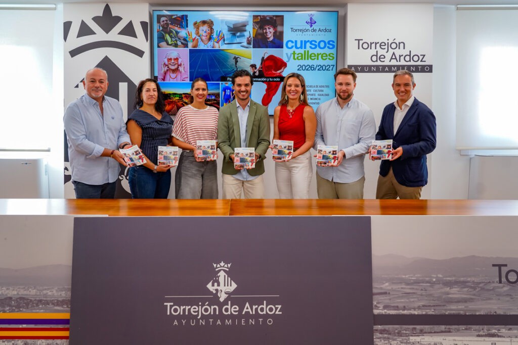 Amplia oferta de cursos y talleres con más de 20,000 plazas disponibles en Torrejón de Ardoz