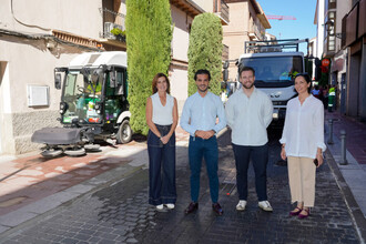 Supervisión de la nueva fase del Plan Cuidemos Torrejón para mejorar barrios y limpieza urbana