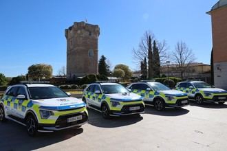 Nueva flota de vehículos para la Policía Local mejora la seguridad en Arroyomolinos