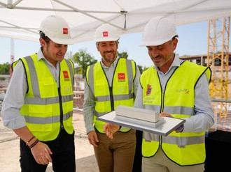 Visita a las obras del nuevo Palacio de Justicia en Móstoles