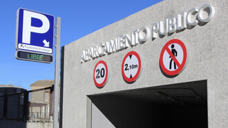 Reparación de la rampa de acceso en el aparcamiento de la plaza del Caño a partir del 5 de octubre