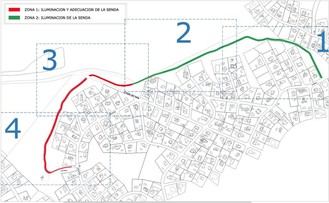 Licitan senda iluminada en urbanización Las Lomas de Boadilla del Monte