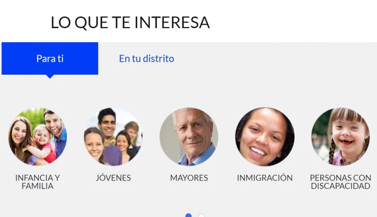 El Ayuntamiento mejora la web de servicios sociales para facilitar su acceso a personas mayores