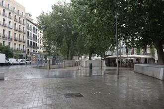 Finalizan las obras de rehabilitación en la plaza de Tirso de Molina