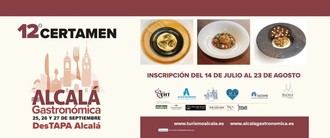 Inscripciones abiertas para el XII Certamen Alcalá Gastronómica