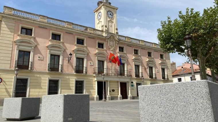 Inician las obras de rehabilitación del Palacio Consistorial en Alcalá de Henares