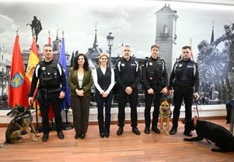 Nueva Unidad Canina de la Policía Local para mejorar la seguridad en Alcalá de Henares