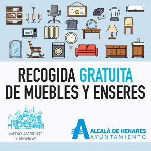 Servicio gratuito de recogida de enseres disponible para los vecinos de Alcalá