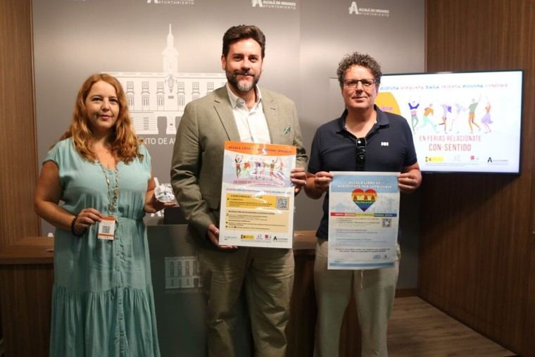 Campaña de sensibilización contra la violencia sexual en las Ferias de Alcalá 2025