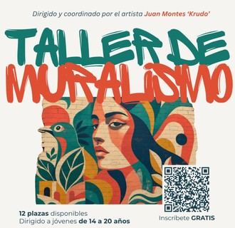 Taller gratuito de muralismo para jóvenes en agosto