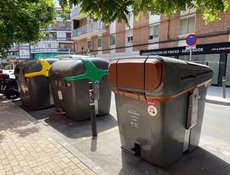 Nuevos contenedores marrones para biorresiduos en la ciudad