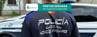 Dispositivo especial de seguridad para las Fiestas Patronales en Hoyo de Manzanares