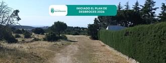 Hoyo de Manzanares inicia el Plan de Desbroces 2026 para más de 60 hectáreas