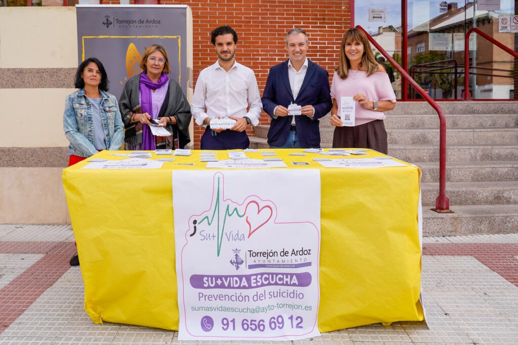 Nuevo servicio de apoyo emocional y mesa informativa por el Día Mundial de Prevención del Suicidio