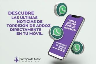 Canal de WhatsApp para recibir noticias y actualizaciones del municipio de forma gratuita