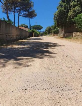 Finalizan los trabajos de acondicionamiento en caminos y accesos residenciales