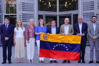Madrid rinde homenaje a las víctimas de terremotos en Venezuela