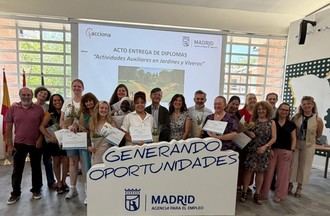 Ayuntamiento de Madrid promueve talleres de jardinería para empleo