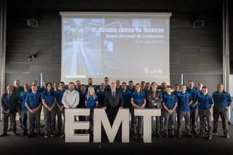 El Ayuntamiento de Madrid suma 22 nuevos conductores a la EMT