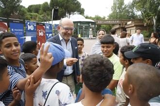 60 niños saharauis disfrutan de 'Vacaciones en Paz' en Madrid este verano