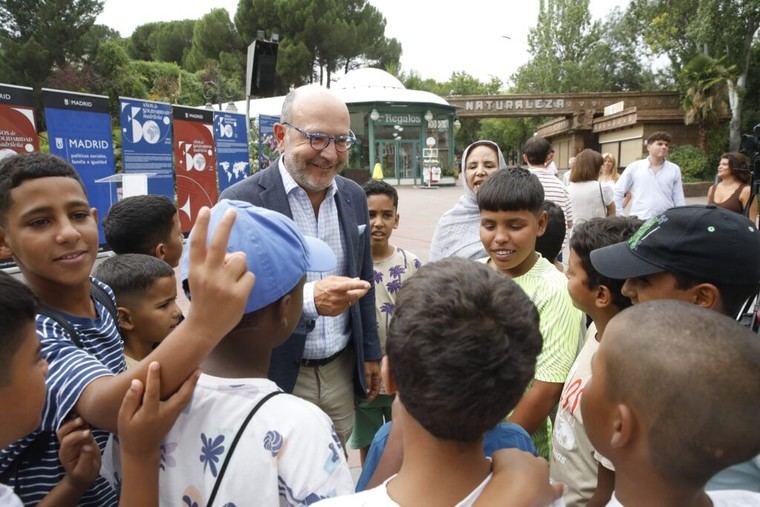60 niños saharauis disfrutan de 'Vacaciones en Paz' en Madrid este verano