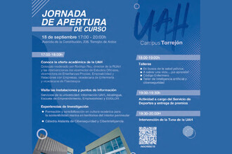 Jornada de apertura en el nuevo campus de la Universidad de Alcalá en Torrejón de Ardoz