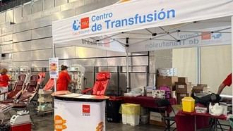 Donar sangre y plasma en el Encuentro Nacional de Rescate en Madrid