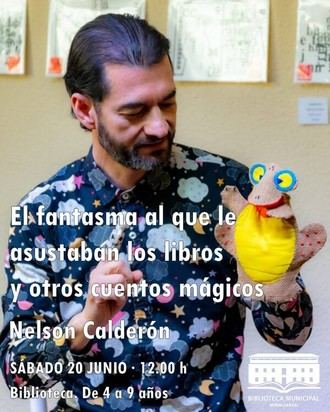 Despedida mágica del ciclo de Cuentacuentos en la biblioteca local