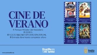 Cine de Verano en Boadilla: cuatro películas familiares en julio