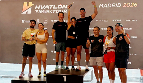 Actívate Fuerza y Movimiento gana los relevos mixtos del Tour Hyatlón 2026