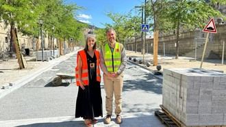 Avanza la obra de la Avenida de Juan de Borbón y Battenberg con una inversión de 3,2 millones