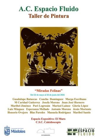 Exposición 'Miradas Felinas' en el CSC Caleidoscopio: arte y sensibilidad felina