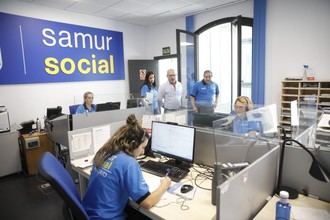 El SAMUR Social abrirá un refugio diario para personas sin hogar hasta el 31 de agosto