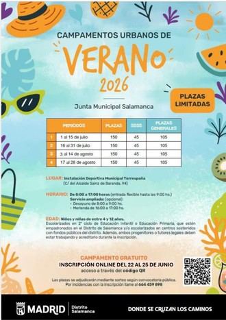 Inscripciones abiertas para campamentos de verano en Salamanca
