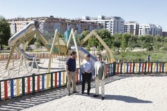 El Ensanche de Vallecas estrena un parque verde de 40.000 m² renovado